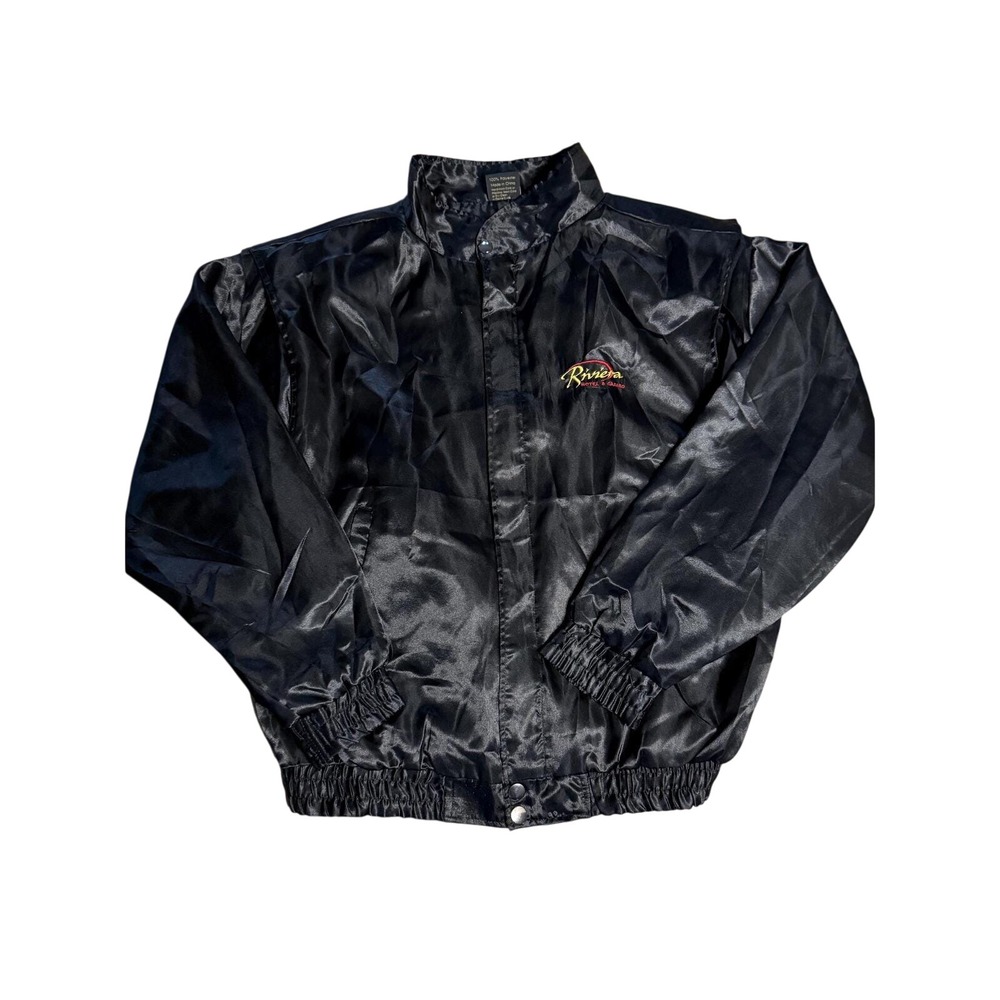 Riviera Hotel & Casino Vintage 1980's Men's Wise Guy Collecters Jacket Size L